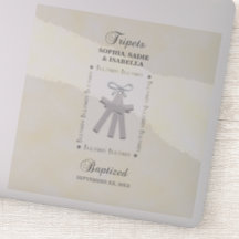 Batismo triplicado em 3 cruzamentos amarelas perso