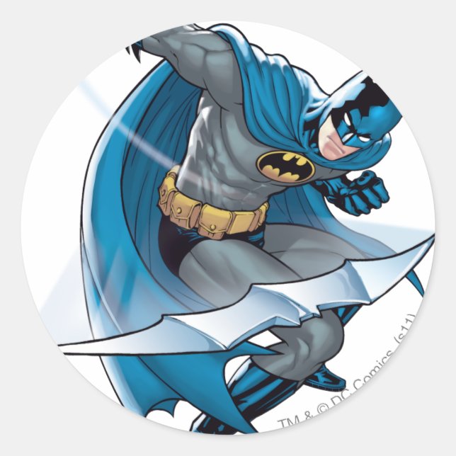 Adesivo Batman Throwing Star (Frente)