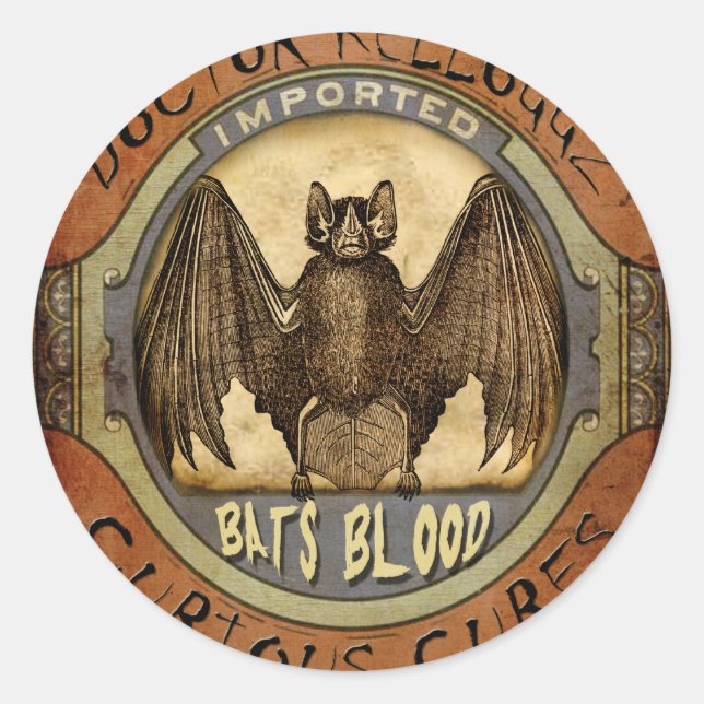 Adesivo Bats Blood (Frente)