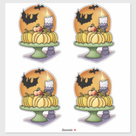 Adesivo Bats e Pumpkins
