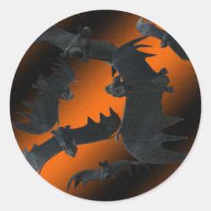 Adesivo Bats Halloween Sticker