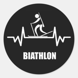 Adesivo battement de coeur biathlon