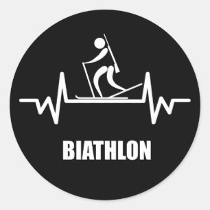Adesivo battement de coeur biathlon