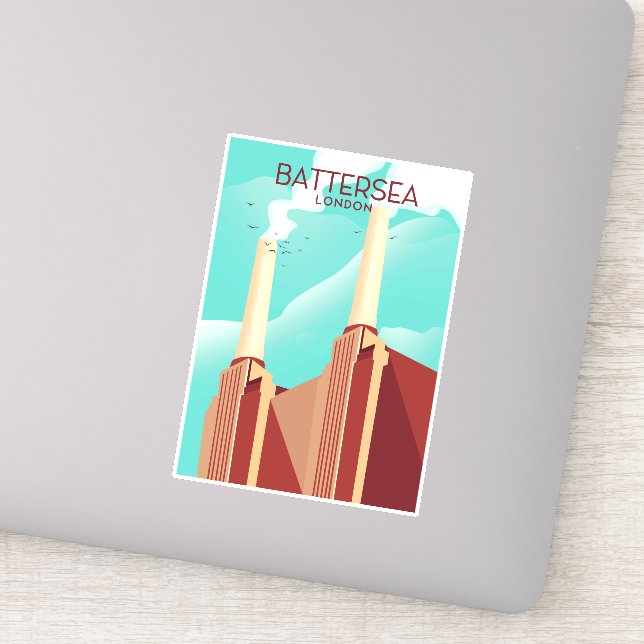 Adesivo Battersea London (Detalhe)