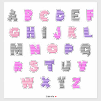 Adesivo BATTY - A a Z - 'minúsculas'