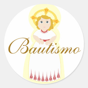 Adesivo "Bautismo" Sticker-Personalizar