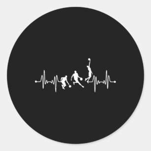 Adesivo Bbyll Ekg Heartbeat do Jogador de Bysketbyll