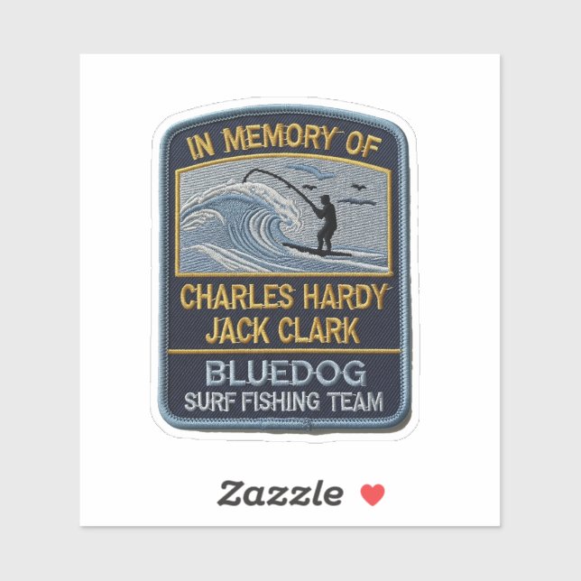 Adesivo BD Memorial Custom-Cut Vinyl Sticker (Folha)