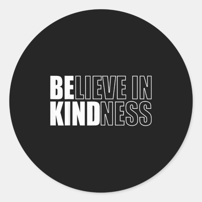 Adesivo Be Kind Insrational Kindness Motivational Quote Si (Frente)