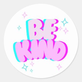 Adesivo “Be Kind” Round Sticker