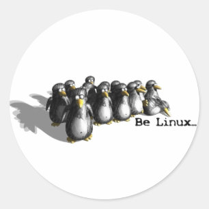 Adesivo Be Linux