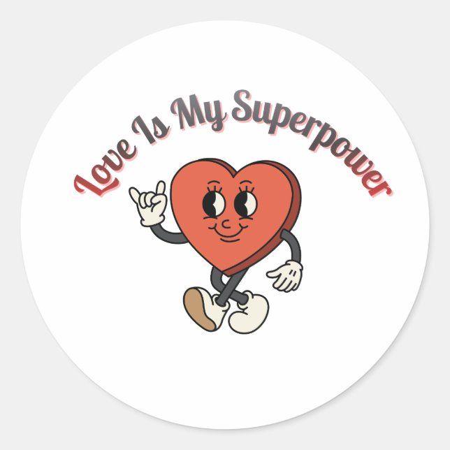 Adesivo Be Mine 2026 – Retro Valentine Love Typography (Frente)