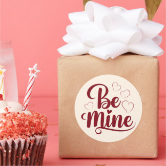 Adesivo Be Mine - Design Romantique pour la Saint-Valentin