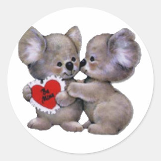 Adesivo Be Mine Koalas