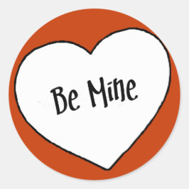 Adesivo Be Mine - Namorados Sticker