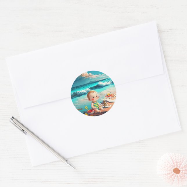Adesivo Beach Baby (Envelope)