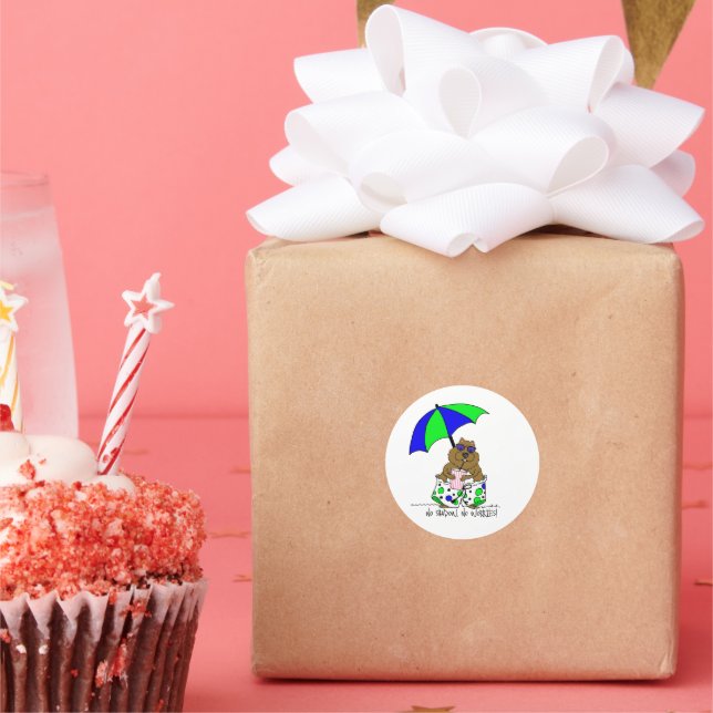 Adesivo Beach Day Groundhog (Festa)