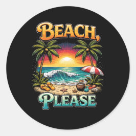 Adesivo Beach, Please