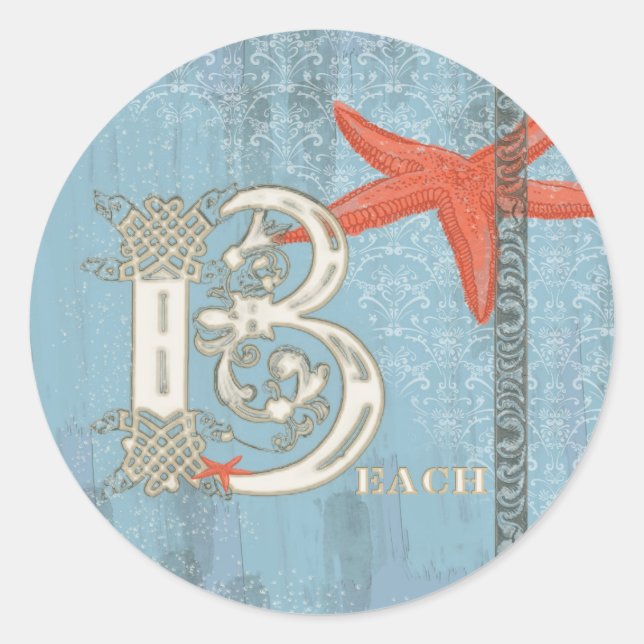 Adesivo BEACH - Sticker (Frente)