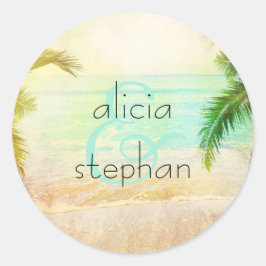 Adesivo Beach Sunset Wedding