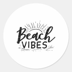 Adesivo Beach Vibes Sun Relaxou Hola Beaches Summer Vacati