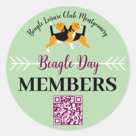 Adesivo Beagle Dog Day Mailing 