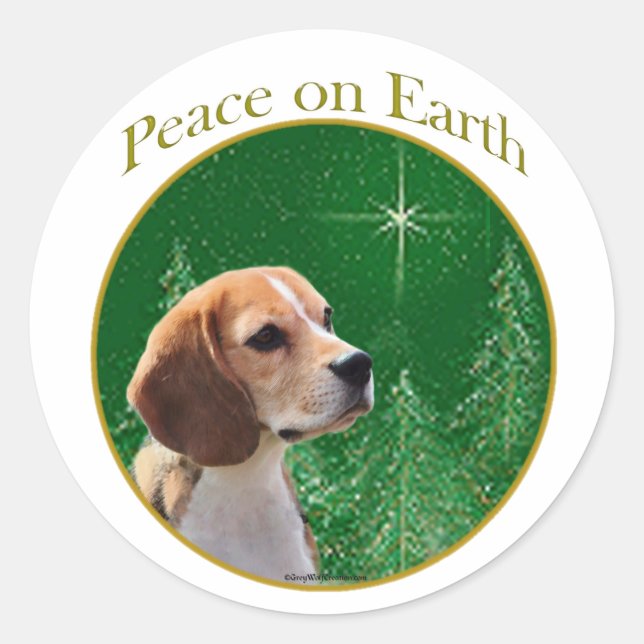 Adesivo Beagle Peace (Frente)