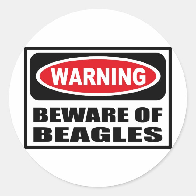 Adesivo BEAGLES Sticker (Frente)
