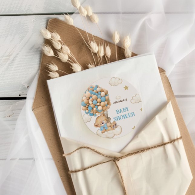 Adesivo Bear Balões Chá (Criador carregado)