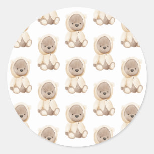 Adesivo Bear Bear Aquarela Simples