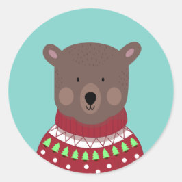 Adesivo Bear Natal