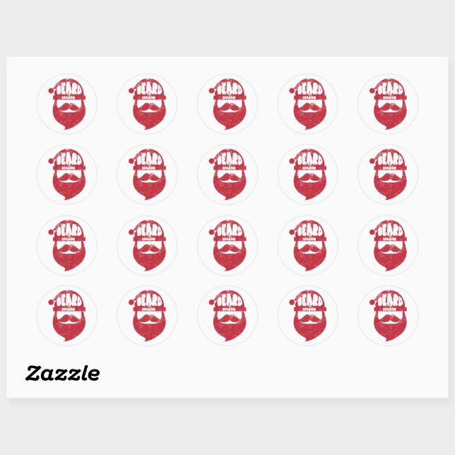 Adesivo Beard Season Stickers (Folha)
