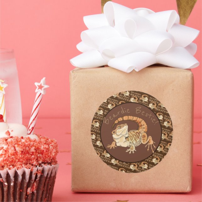 Adesivo Beardie Bestie! (Festa)