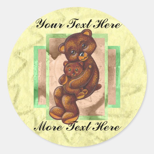 Adesivo Bearhug Stickers (Frente)