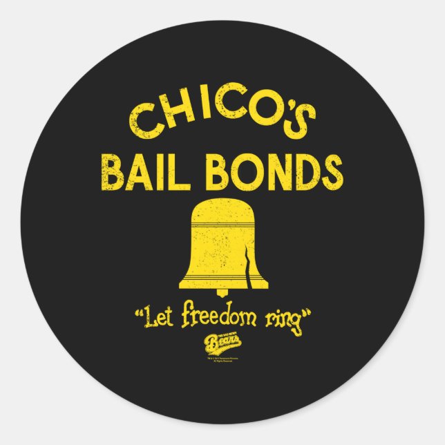 Adesivo Bears Chicos Bail Bonds (Frente)