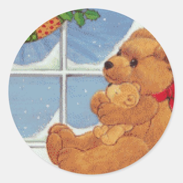 Adesivo Beary Christmas (Frente)