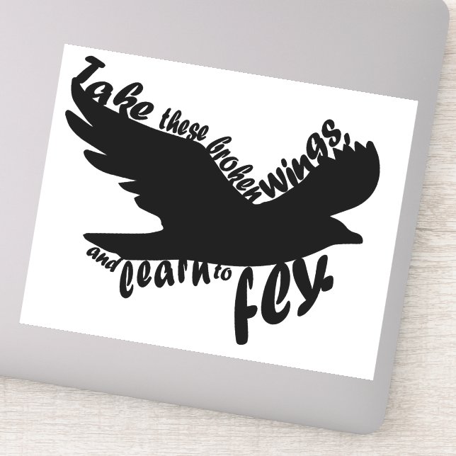 Adesivo Beatles: Blackbird (Detalhe)