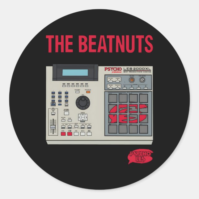 Adesivo Beatnut Akai Mpc 2000 Xl (Frente)