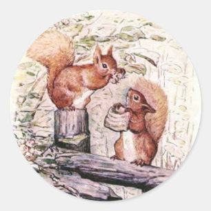 Adesivo Beatrix Potter A Tale do Esquilo Nutkin