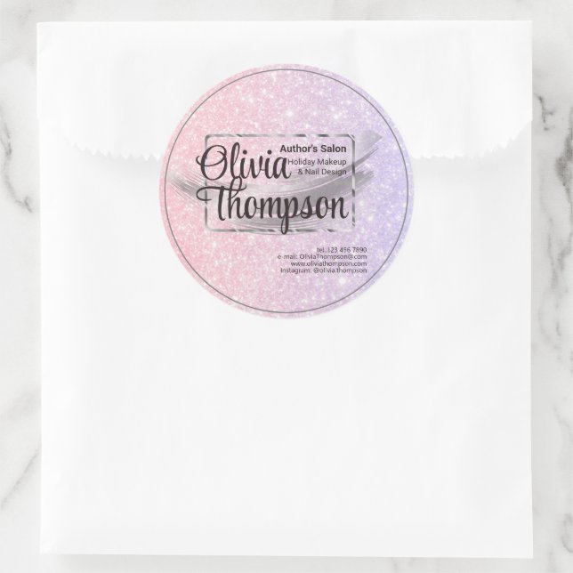 Adesivo Beauty Salon Pearl Silver (Bolsa)