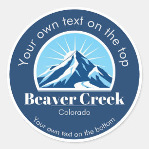 Adesivo Beaver Creek Colorado, Estados Unidos, estância de
