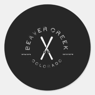 Adesivo Beaver Creek Colorado Ski
