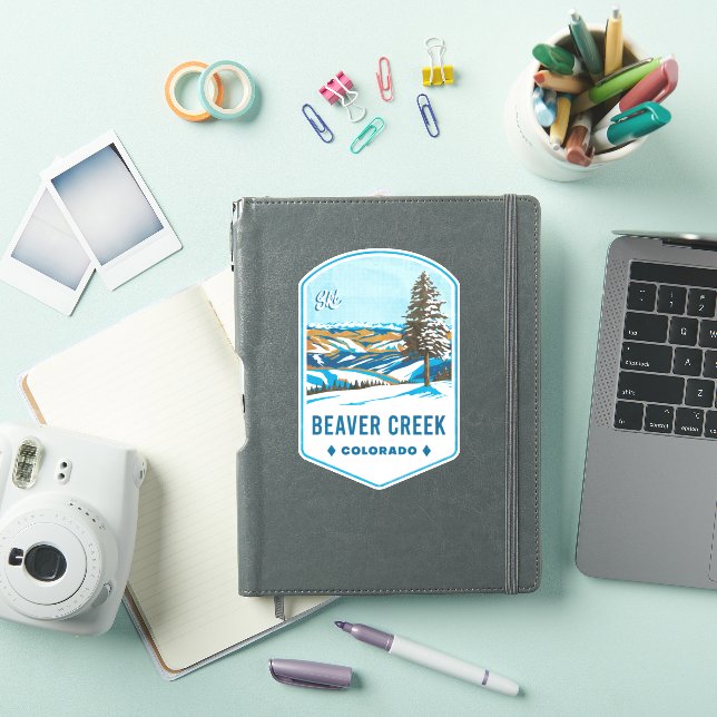 Adesivo Beaver Creek Colorado Ski Badge (Capa para iPad)