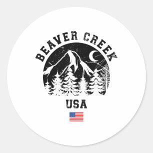 Adesivo Beaver Creek Colorado Ski Resort Alpino Skiing Ame