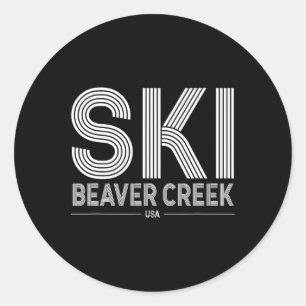 Adesivo Beaver Creek Ski Resort Eua Rocky Mountain America