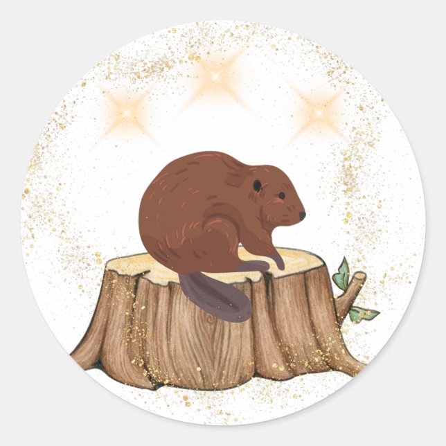 Adesivo Beaver Sticker (Frente)