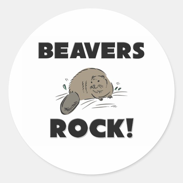 Adesivo Beavers Rock (Frente)