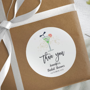 Adesivo Beba até o Fim Bruxas Cocktail de Halloween Chá de