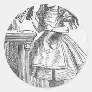 Adesivo Beba-me, Alice no país das maravilhas
