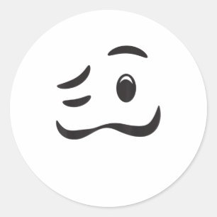 Adesivo Bebado Mouth Woozy Face Halloween Em